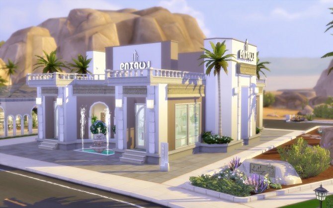 Sims 4 Fitness Center Oasis Springs at Via Sims