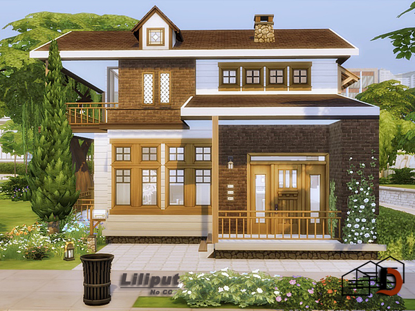 Sims 4 Liliput house by Danuta720 at TSR