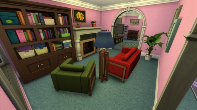 Sims 4 The Simpsons house by iSandor at Mod The Sims
