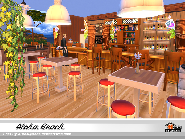 Sims 4 Aloha Beach by autaki at TSR