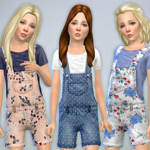 80's suspender dress at Midnightskysims » Sims 4 Updates