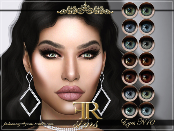 Sims 4 FRS Eyes N10 by FashionRoyaltySims at TSR