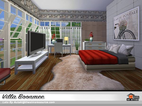 Sims 4 Villa Boonmee by autaki at TSR