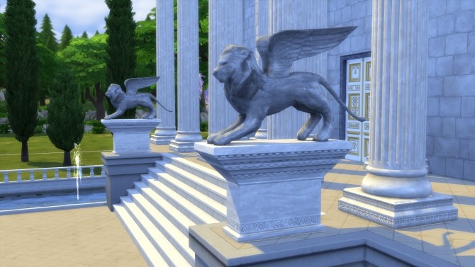 Sims 4 Grecian Statue from TS3 by TheJim07 at Mod The Sims