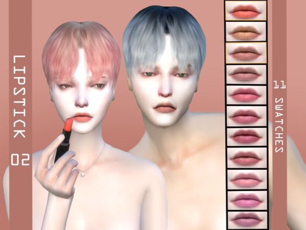 Sims 4 Universal Lips by LIAASIMS at TSR