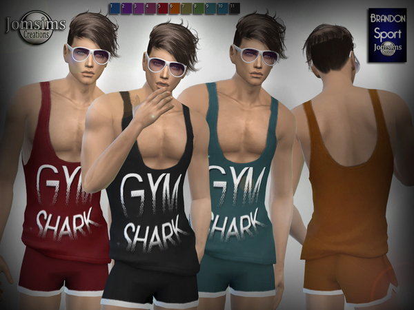 Sims 4 Brandon sport collection by jomsims at TSR