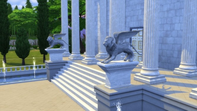 Sims 4 Grecian Statue from TS3 by TheJim07 at Mod The Sims