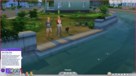 Angler Trait by SimplyInspiredSims4 at Mod The Sims