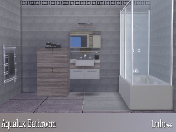 Sims 4 Aqualux Bathroom by Lulu265 at TSR