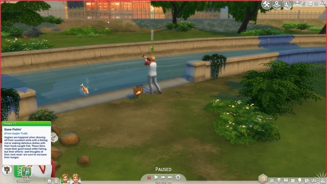 Sims 4 Angler Trait by SimplyInspiredSims4 at Mod The Sims