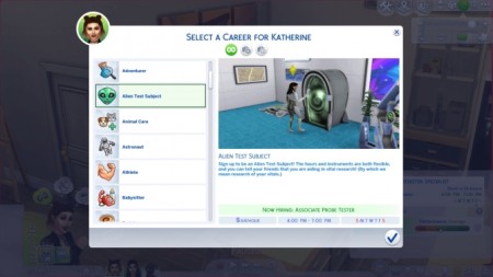Part Time Careers (TS3 to TS4) by Twilightsims at Mod The Sims
