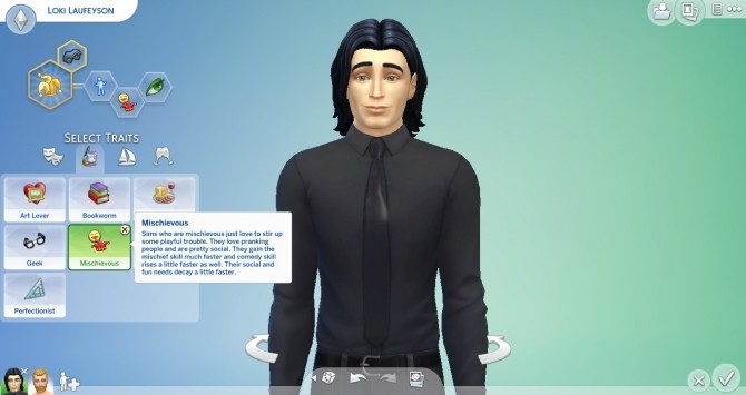 Sims 4 Mischievous Trait by TheLovelyGameryt at Mod The Sims