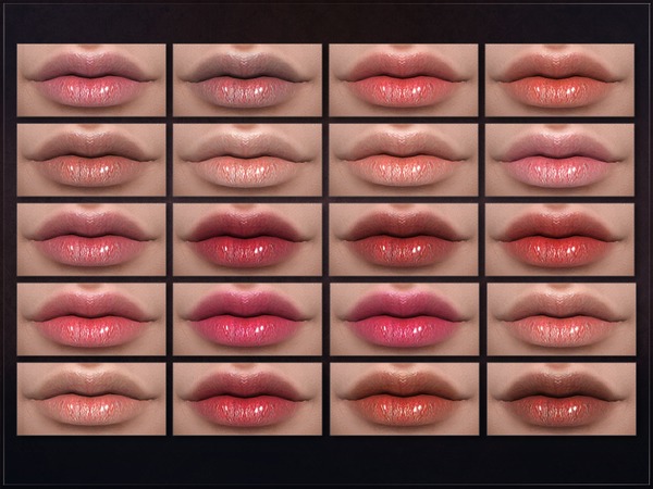 Sims 4 Thaliana Lipstick by RemusSirion at TSR