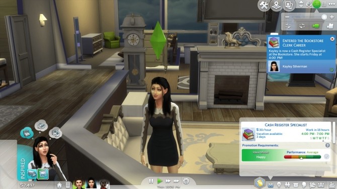 Sims 4 Part Time Careers (TS3 to TS4) by Twilightsims at Mod The Sims