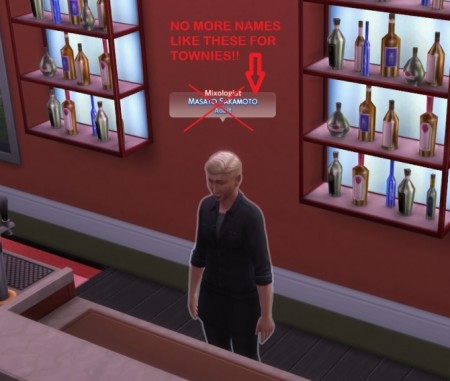 No repetitive City Living townie names by simmytime at Mod The Sims