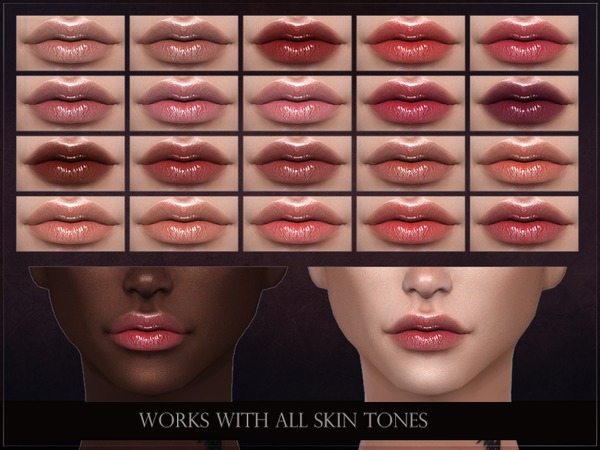 Sims 4 Biogenesis Lipstick by RemusSirion at TSR