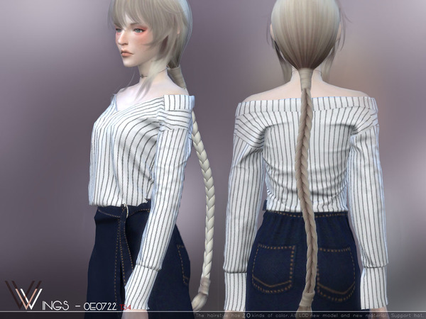 Sims 4 Hair OE0722 by wingssims at TSR
