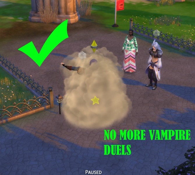Sims 4 No more Vampire Duels by Zuperbuu at Mod The Sims