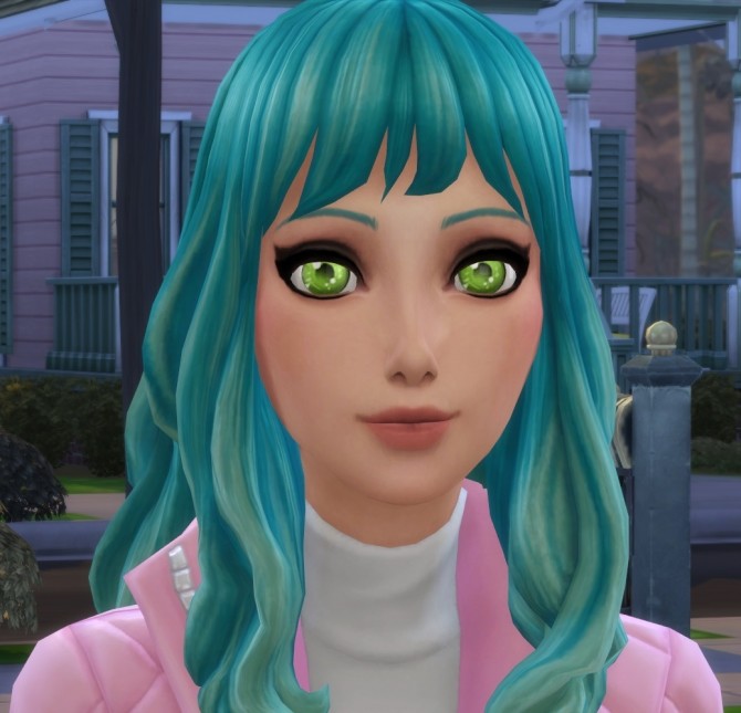 Anime Style Eyes Multiple Colors by Hollena at Mod The Sims » Sims 4 Updates
