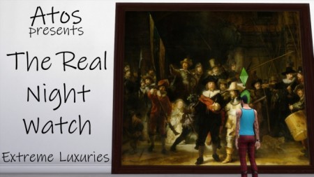 Rembrandt’s The Night Watch by Atos at Mod The Sims