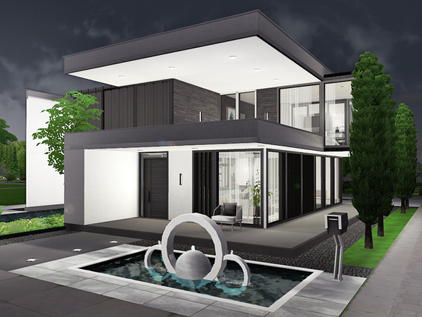Sims 4 Carole house by Rirann at TSR