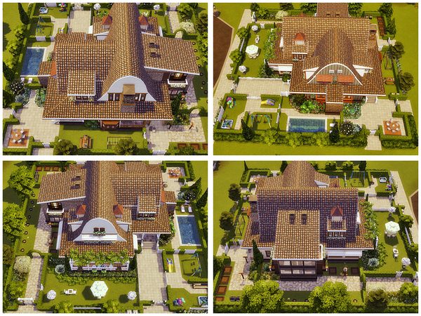 Sims 4 Juliette house by Danuta720 at TSR