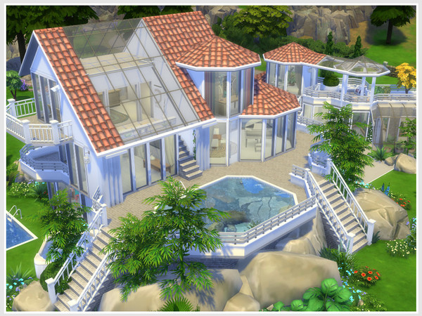Sims 4 Numancia house by philo at TSR