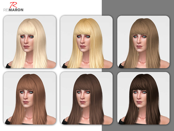 Sims 4 Monster Hair Retexture by remaron at TSR