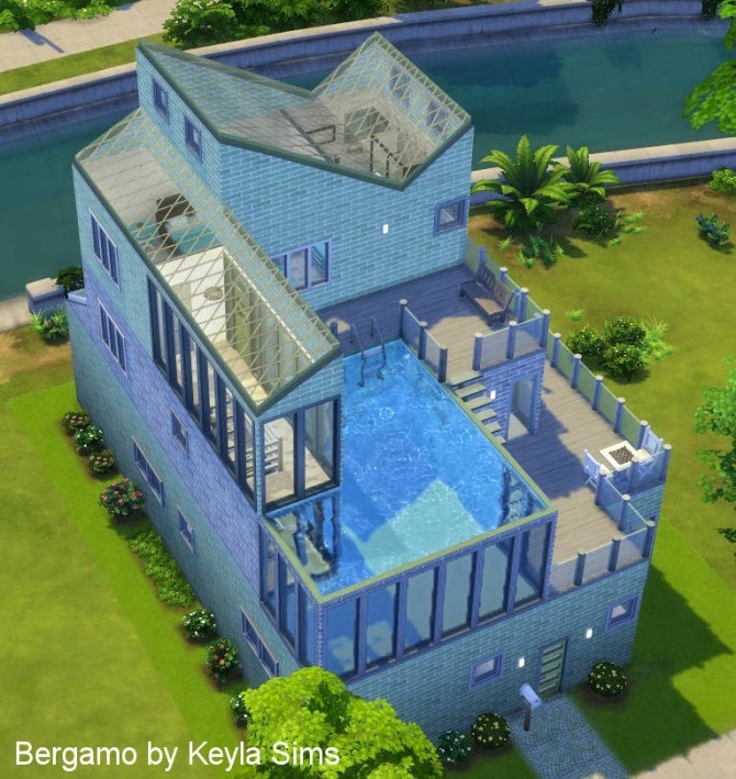 Sims 4 Bergamo House at Keyla Sims