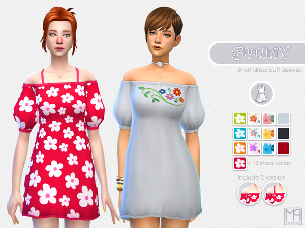 Sims 4 manueaPinny Sunny set by nueajaa at TSR