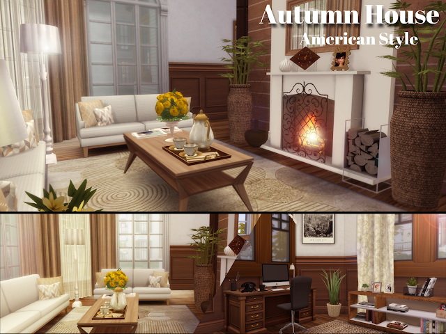 Sims 4 Autumn House at Lily Sims