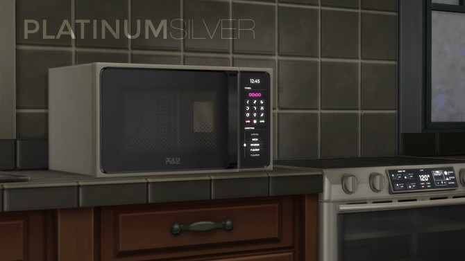 Sims 4 H&B MacroWave oven by littledica at Mod The Sims
