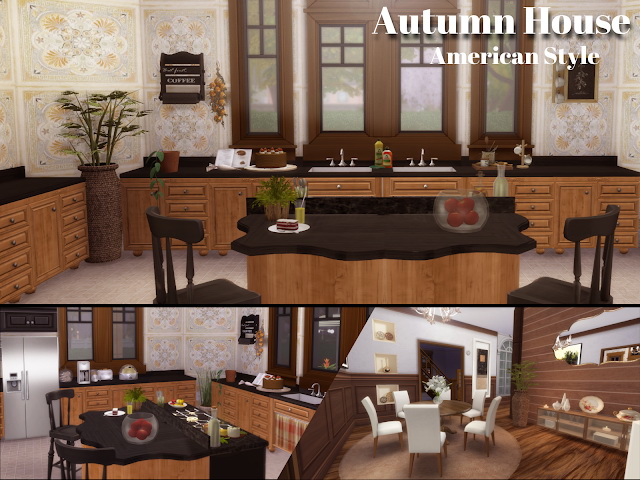 Sims 4 Autumn House at Lily Sims