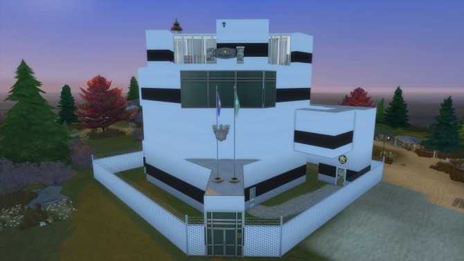 Sims 4 The White Dead Prison by CEBEPOK at Mod The Sims