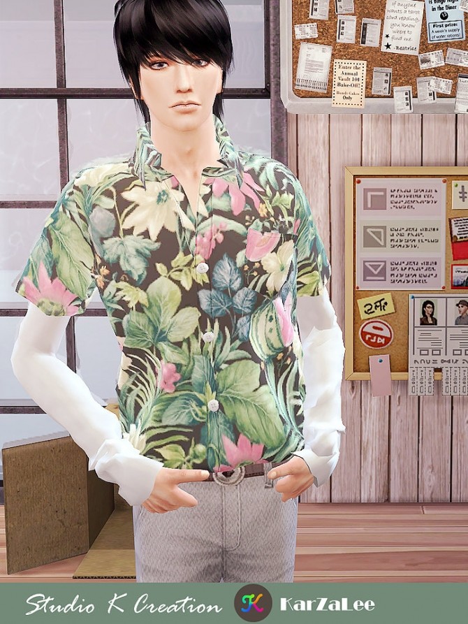 Sims 4 Giruto 59 layered shirt at Studio K Creation