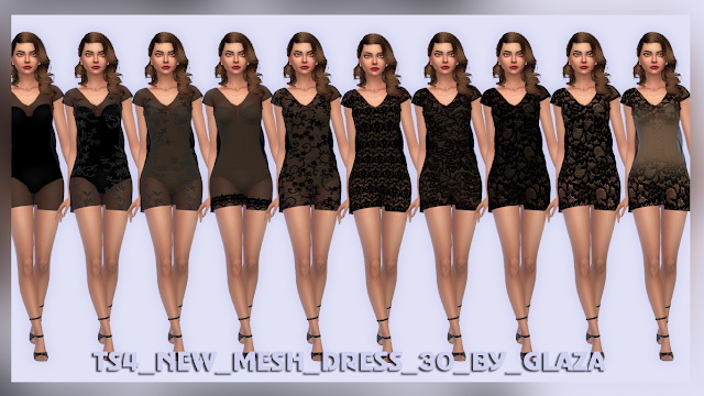 Sims 4 Dress 30 at All by Glaza
