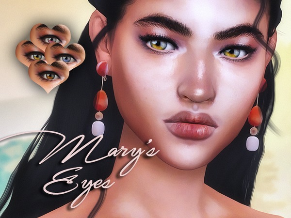 Sims 4 Marys Eyes by KatVerseCC at TSR
