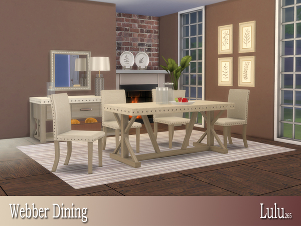 Sims 4 Webber Dining by Lulu265 at TSR