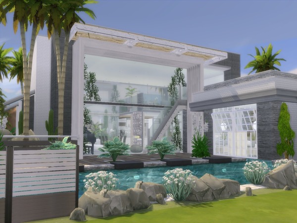 Sims 4 Naira modern home by Suzz86 at TSR