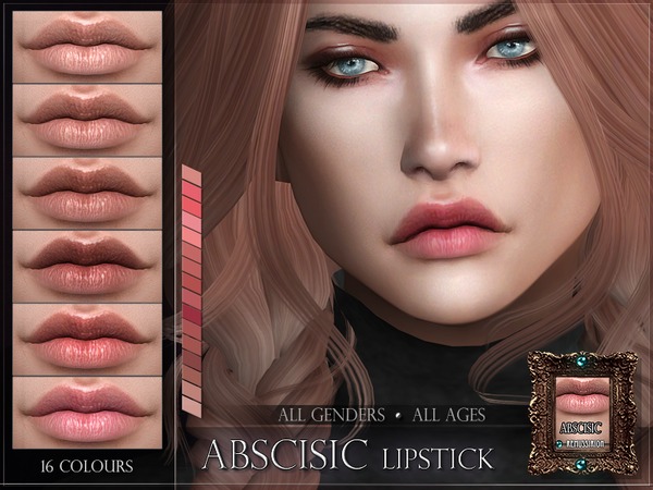 Sims 4 Abscisic Lipstick by RemusSirion at TSR