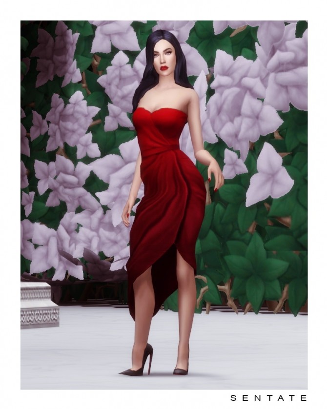 Sims 4 Summer Couture 2018 collection at Sentate