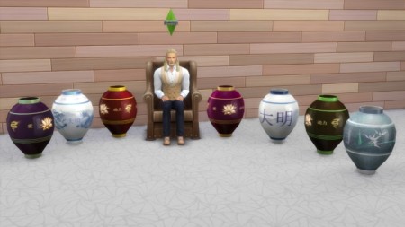 Ming Dynasty Vase Extreme Luxuries by Atos at Mod The Sims