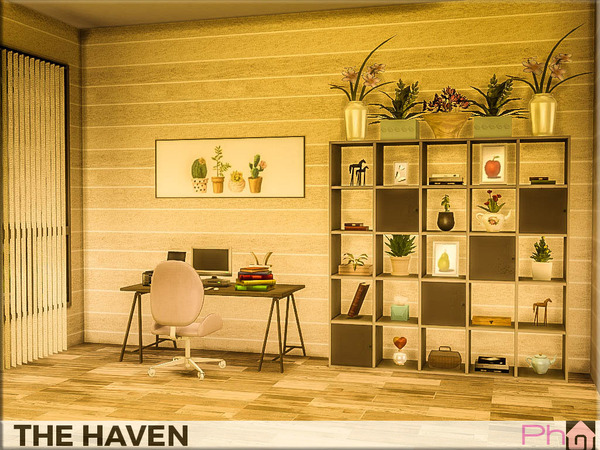 Sims 4 The Haven house by Pinkfizzzzz at TSR