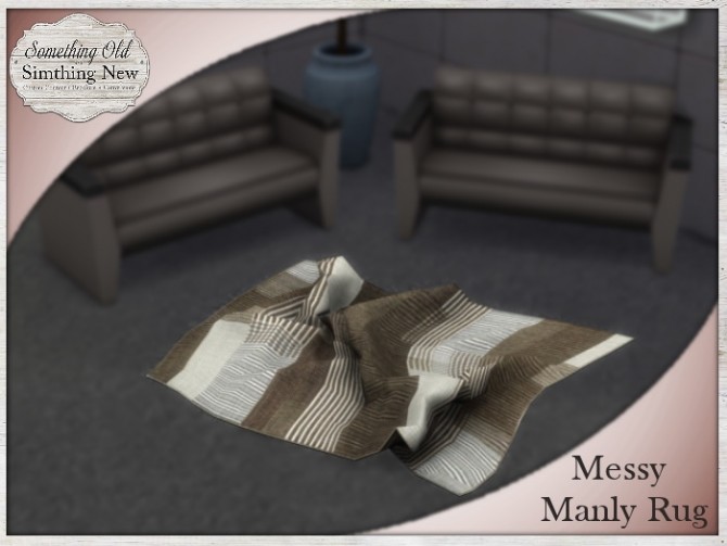 Sims 4 Messy Manly Rugs at Simthing New
