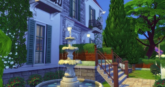 Sims 4 Maestro house by Angerouge at Studio Sims Creation