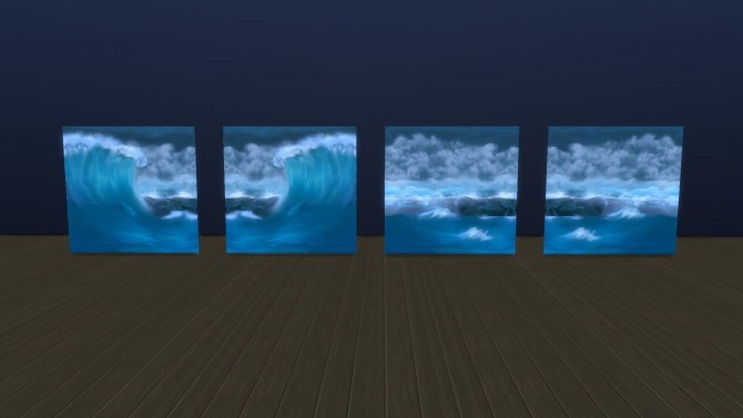 Sims 4 Untamed Seas Backdrops and Panels by Snowhaze at Mod The Sims
