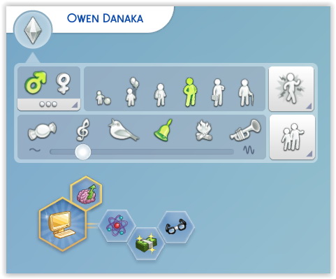 Sims 4 Owen Danaka by Angerouge at Studio Sims Creation