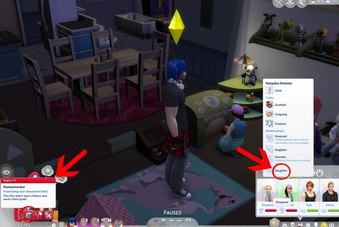 Sims 4 Bad Parent Trait by Zuperbuu at Mod The Sims