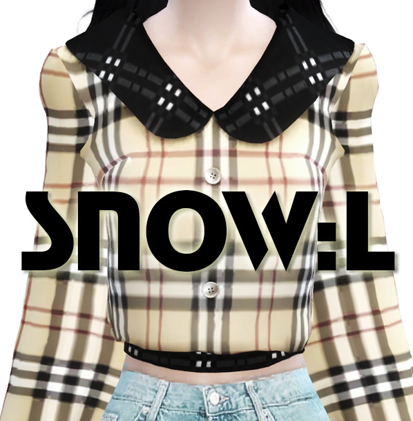 Sims 4 Puff blouse & Band puff top at SNOW:L