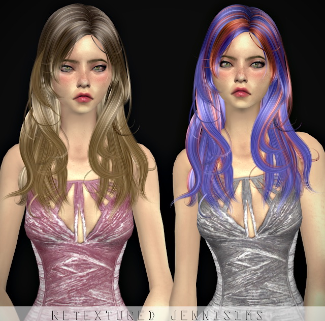 Sims 4 Newsea Jordan Hair retexture at Jenni Sims